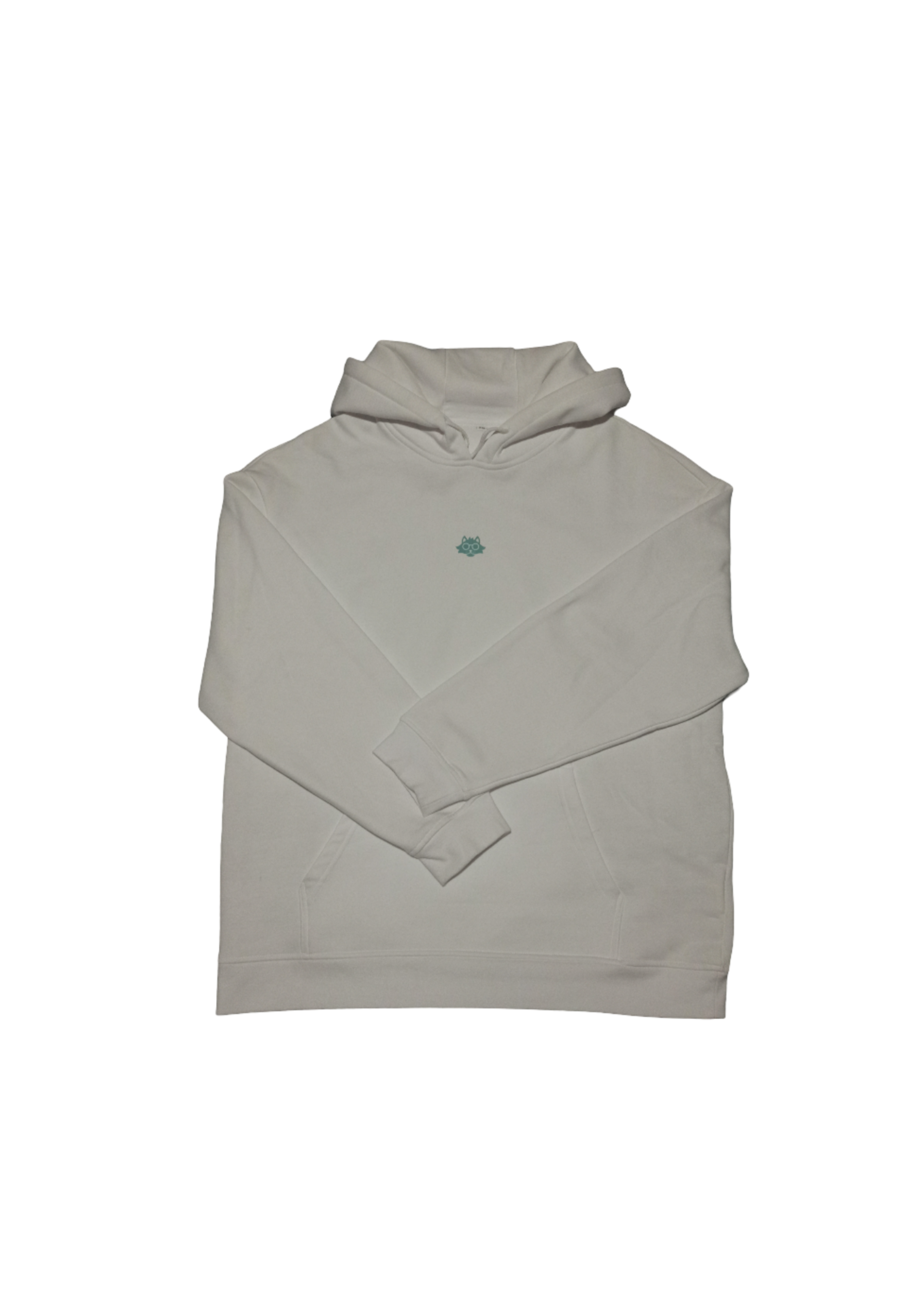 SNOWFLAKE WHITE OVERSIZE HOODIE - 2