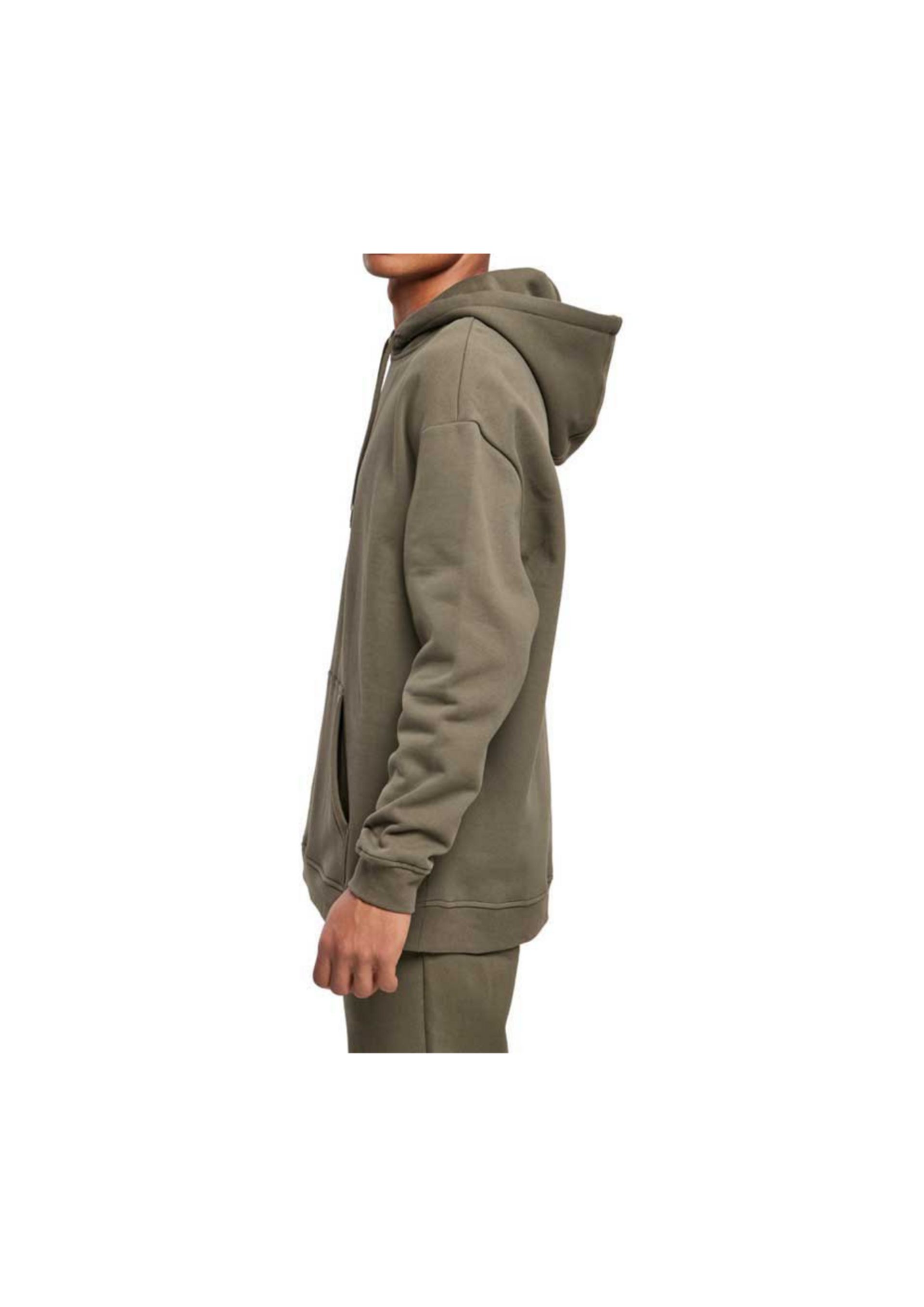 OLIVE GREEN OVERSIZE HOODIE - 6