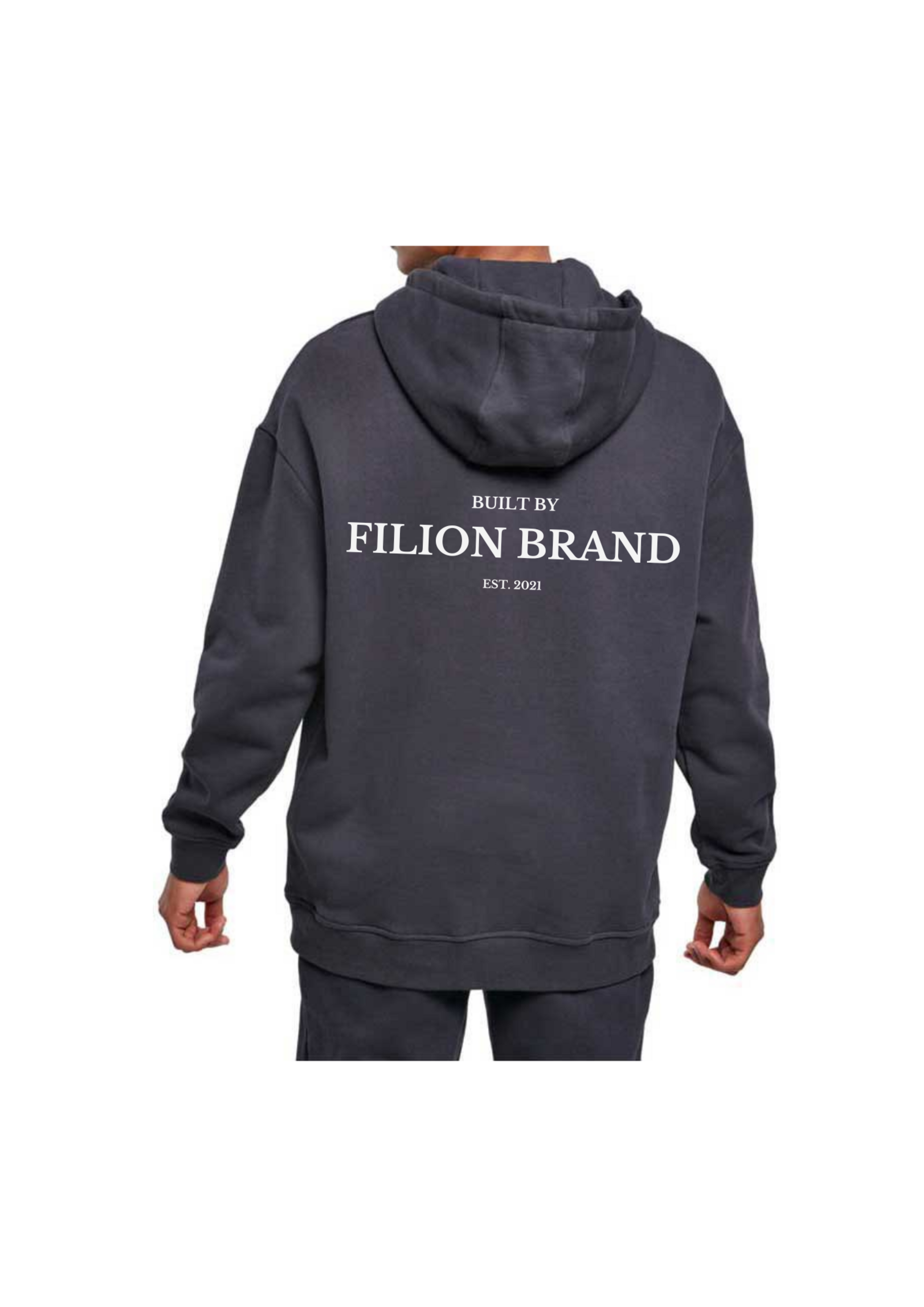 OCEAN BLUE OVERSIZE HOODIE - 7