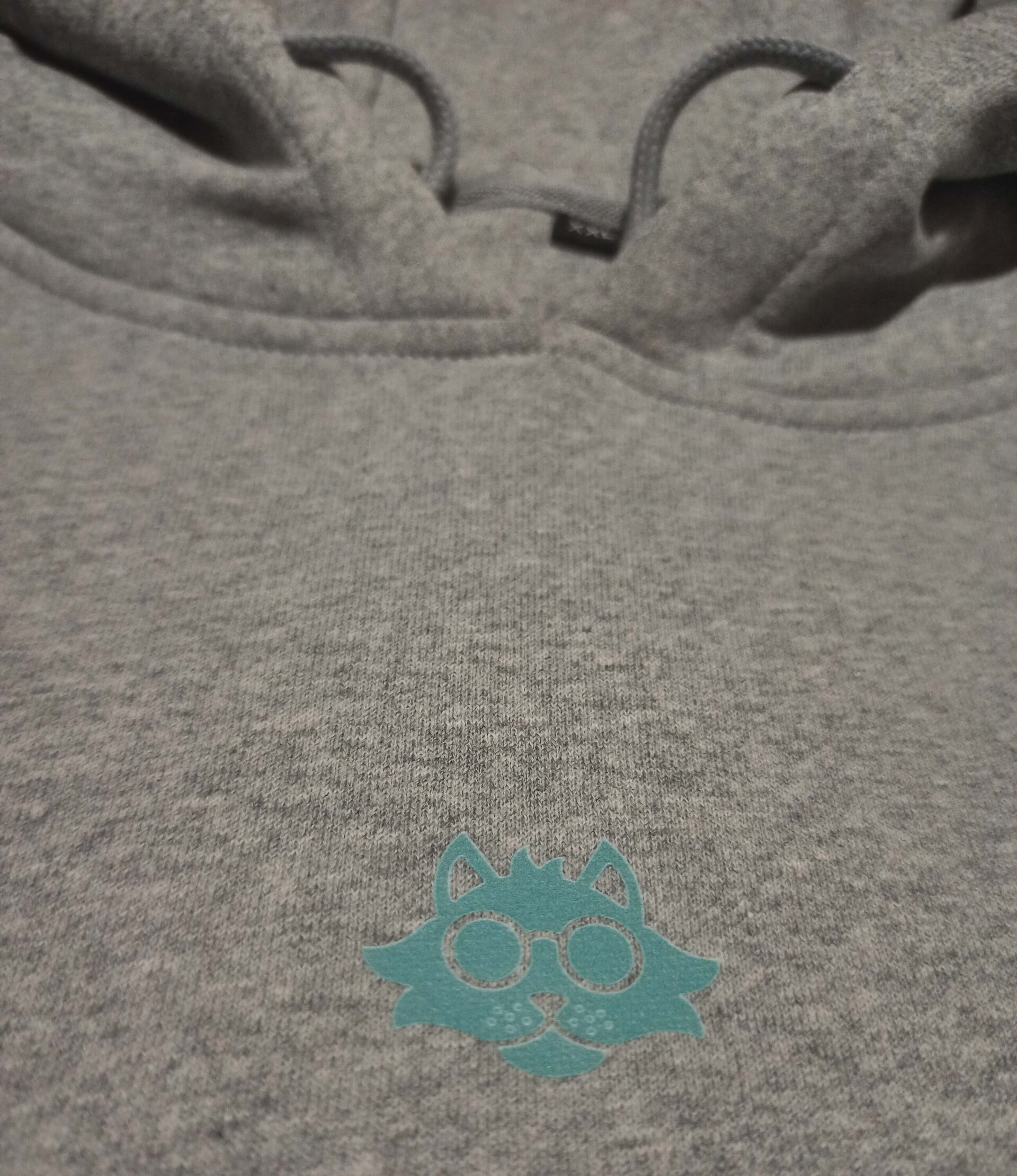 STONE GREY OVERSIZE HOODIE - 3